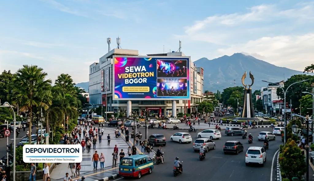 sewa videotron bogor