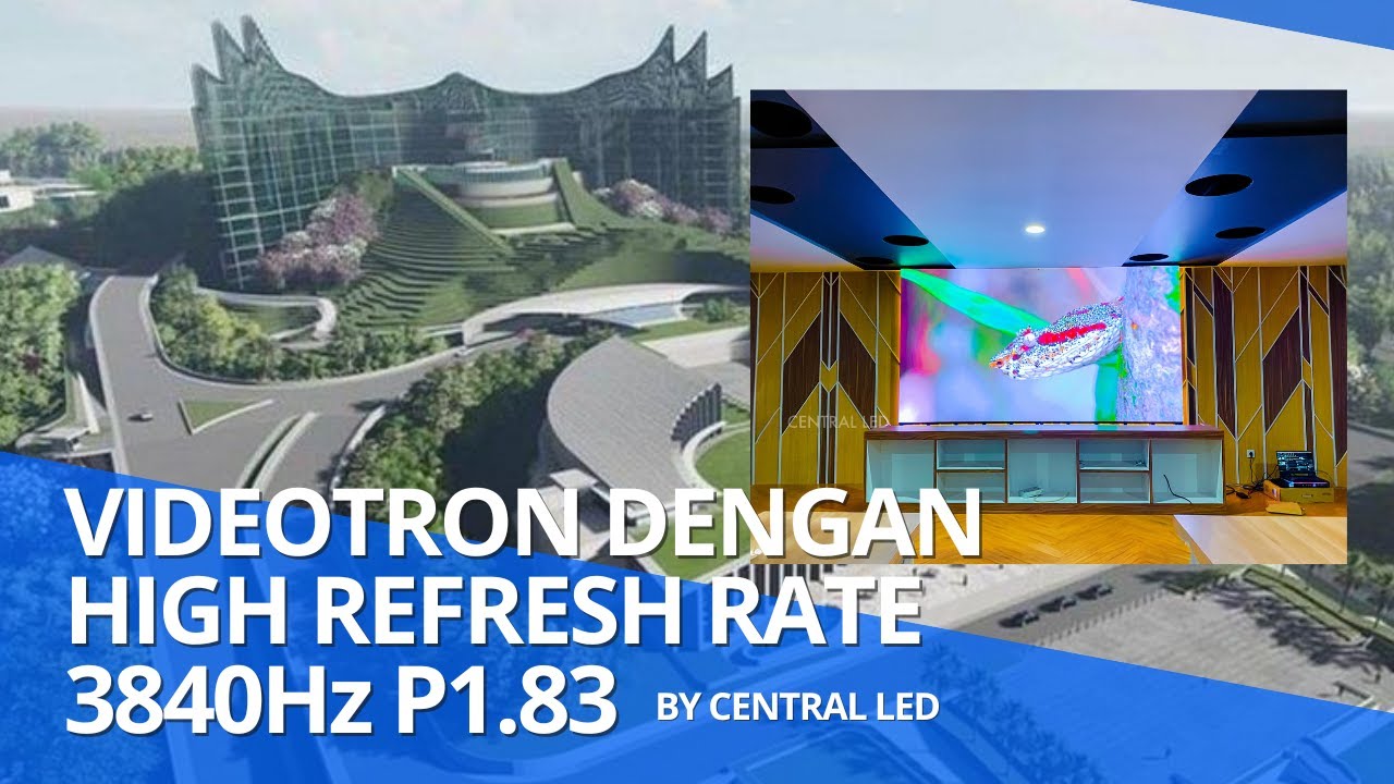 WOW!! HASIL FIX INSTALASI VIDEOTRON INDOOR DI IKN DENGAN HIGH REFRESH RATE| WARNA TAJAM DAN AKURAT