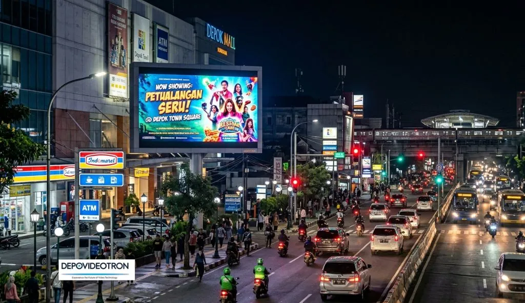 sewa videotron depok