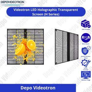 Videotron LED Holographic Transparent Screen (H Series)