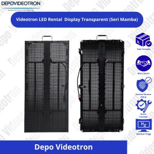 Videotron LED Rental Transparent Screen Mamba Series