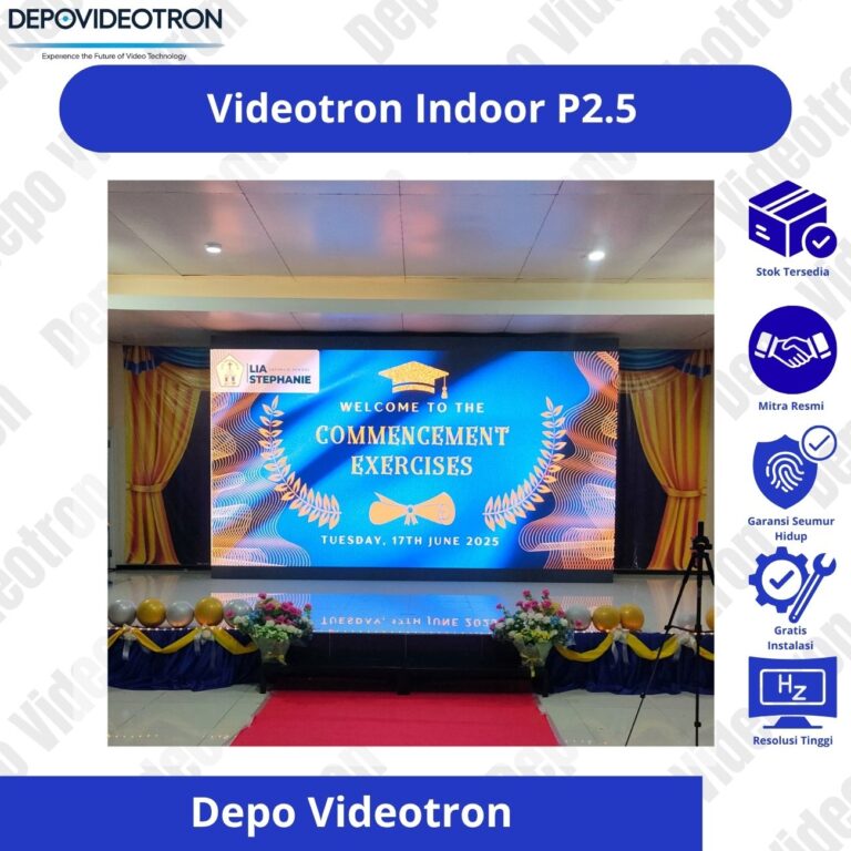 Videotron indoor P2.5