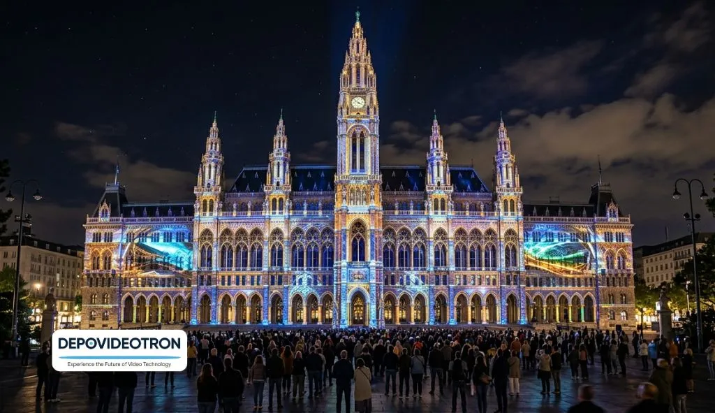 architectural projection mapping