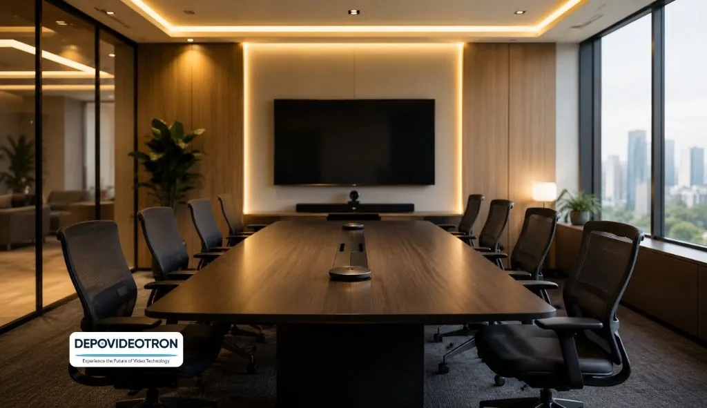 meeting room setup