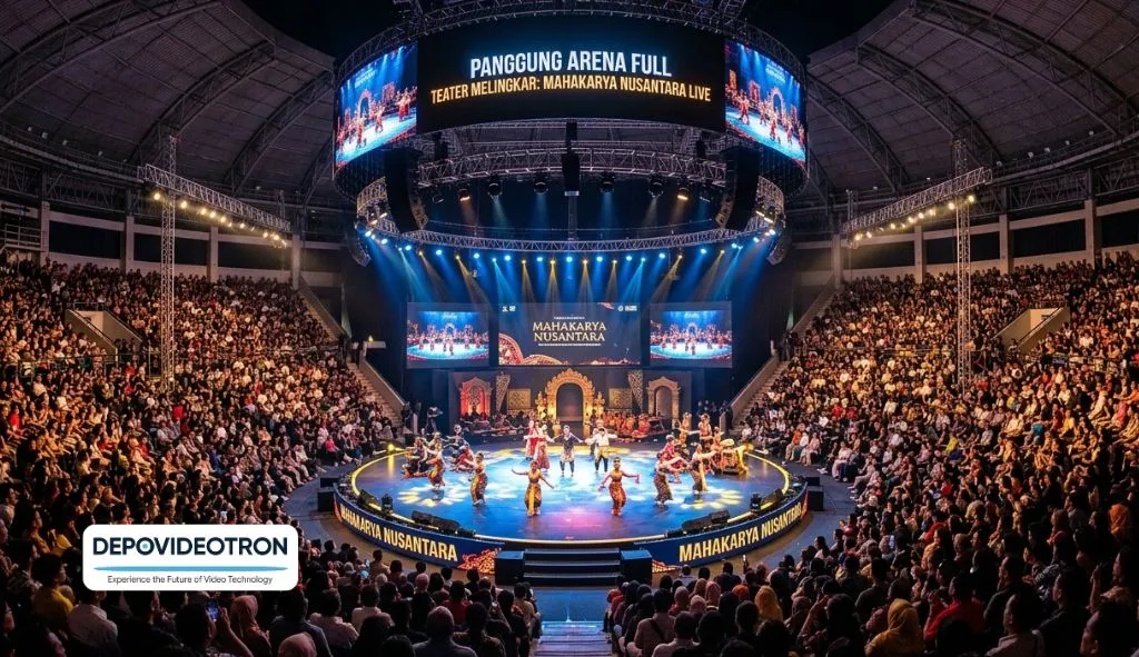 panggung arena melingkar