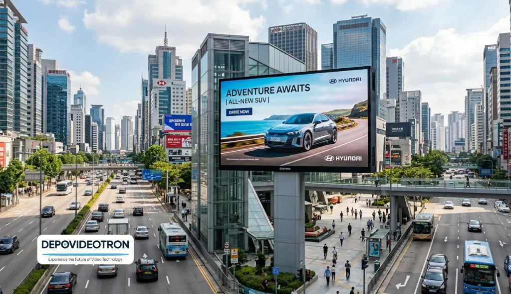 standard outdoor dooh led