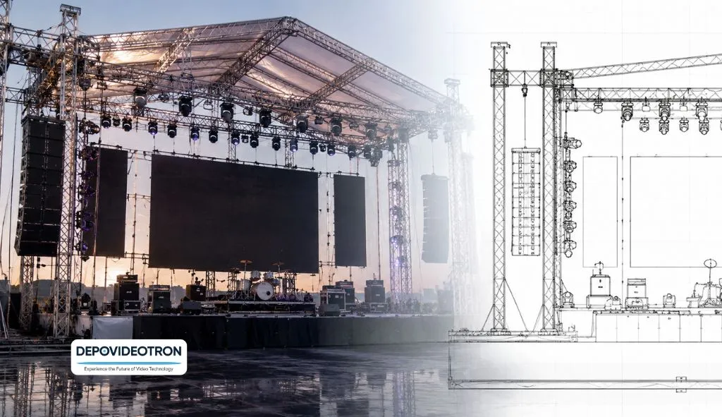 sketsa panggung rigging