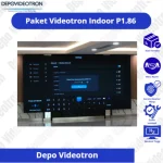 Paket Videotron Indoor P1.86 1mx1m 8 paket videotron indoor p1.86
