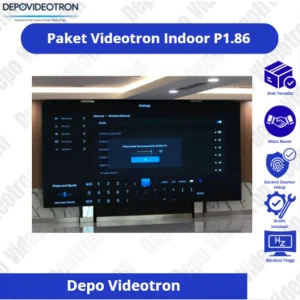 paket videotron indoor p1.86