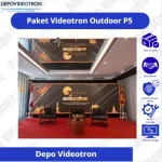 Paket Videotron Outdoor P5 1mx1m 4 paket videotron outdoor p5