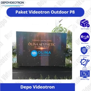paket videotron outdoor p8
