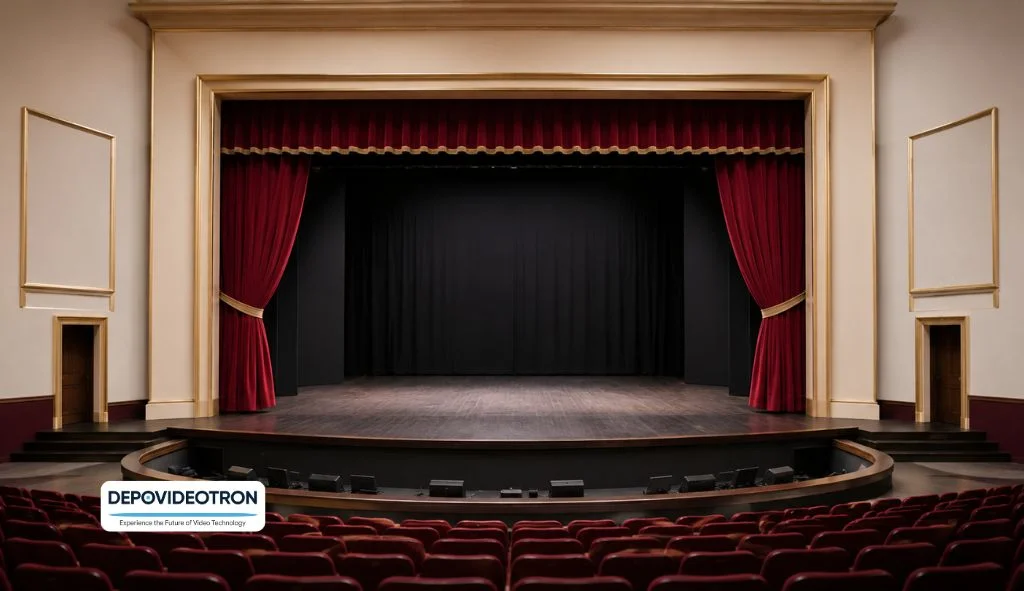 sketsa panggung proscenium