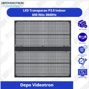 led transparan p3.9 indoor