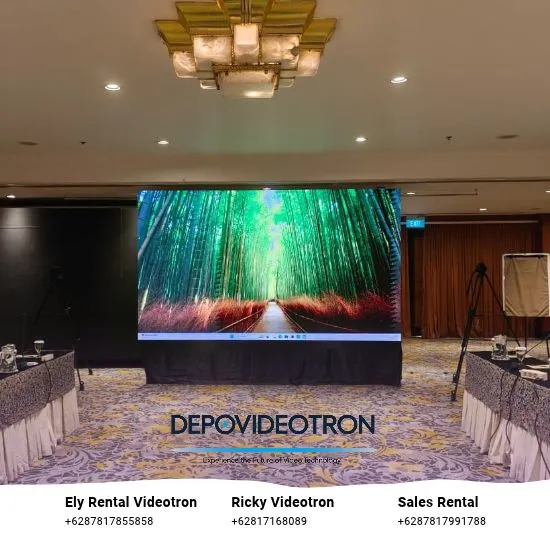 foto-dok-rental-videotron-di-hotel-borobudur